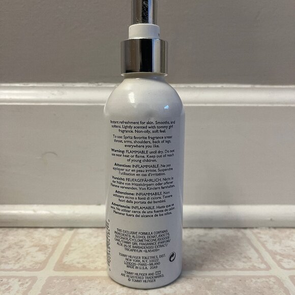 tommy girl hilfiger sparkling body mist spray can - discontinued - 1 ounce left - Picture 3 of 6